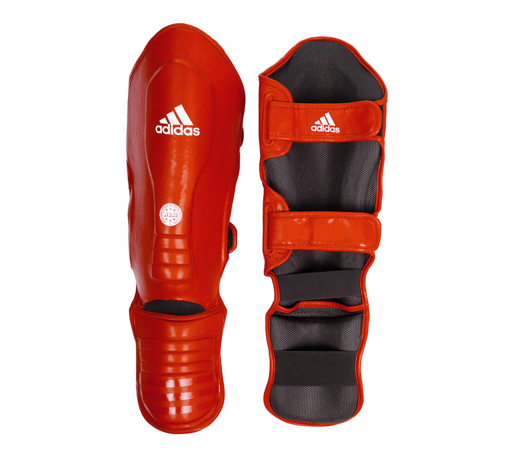 

Защита голени и стопы Adidas WAKO Super Pro Shin Instep Guards красная L, Красный