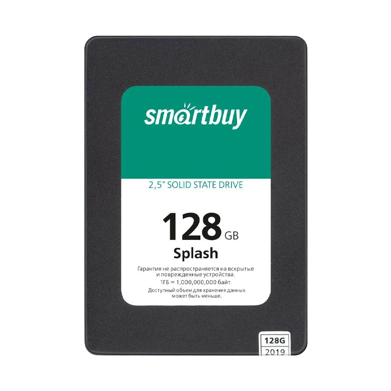 

SSD накопитель SmartBuy Splash 128 GB (SBSSD128SPL25S3)