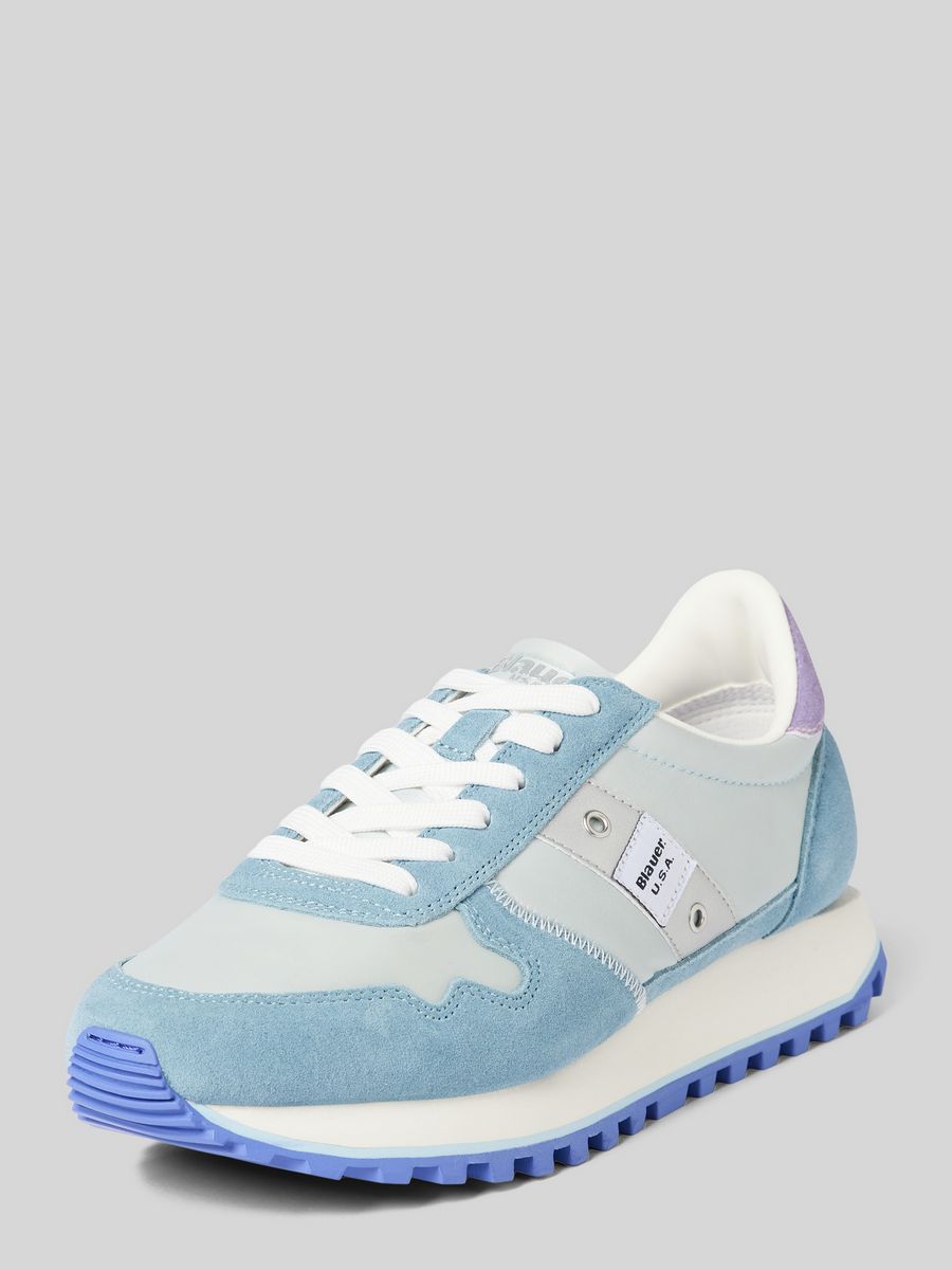 

Кроссовки женские Blauer S4MILLEN01/NYG голубые 41 EU, Голубой, S4MILLEN01/NYG