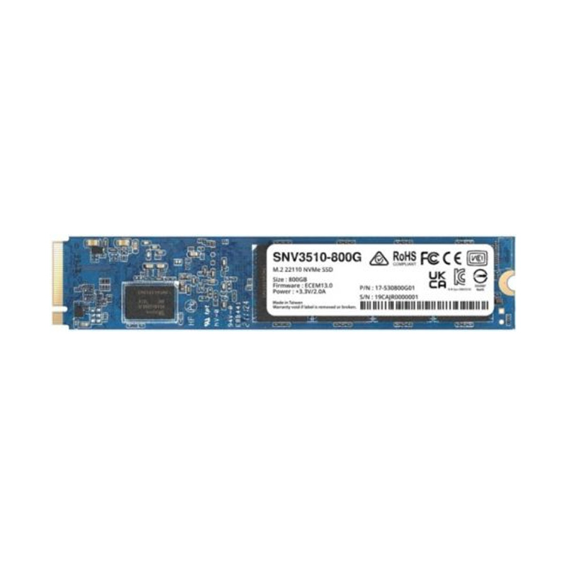 

SSD накопитель Synology SNV3510 M.2 22110 800 ГБ (SNV3510-800G), SNV3510