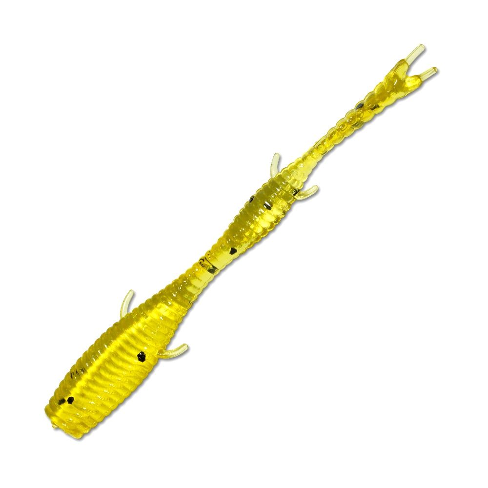 

Kosadaka Приманка силиконовая (мягкая) KOSADAKA T-LINER WORM (TLiner55-OT / 2,2" / OT), Желтый