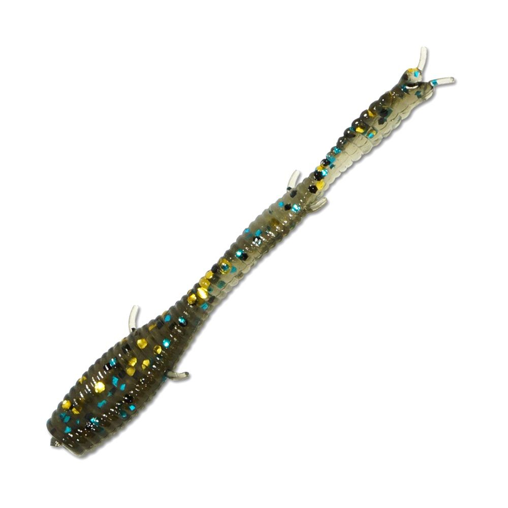 

Kosadaka Приманка силиконовая (мягкая) KOSADAKA T-LINER WORM (TLiner55-DS / 2,2" / DS), Черный