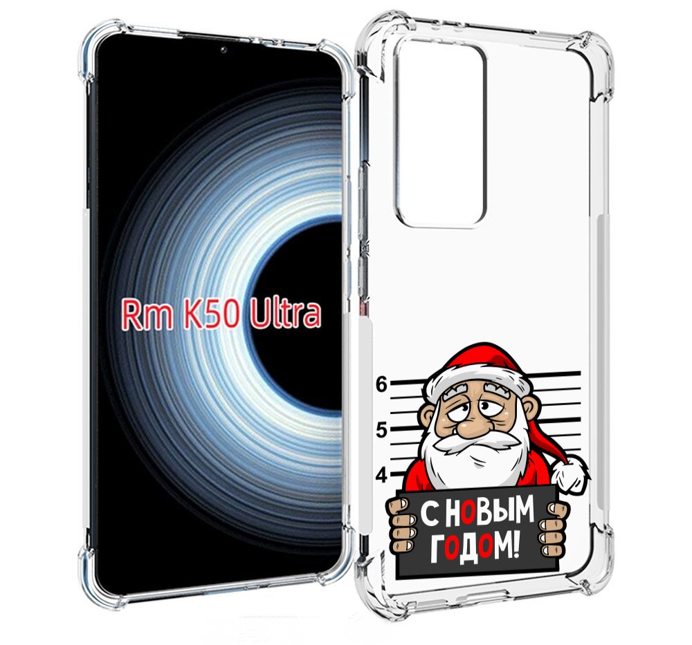 

Чехол MyPads ДМ с новым годом заключенный для Xiaomi 12T / Redmi K50 Ultra, Прозрачный, Tocco