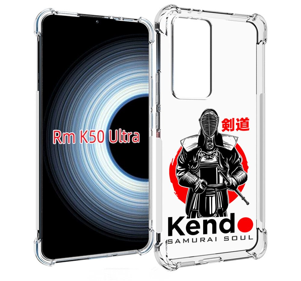 

Чехол MyPads рисованый самурай для Xiaomi 12T / Redmi K50 Ultra, Прозрачный, Tocco