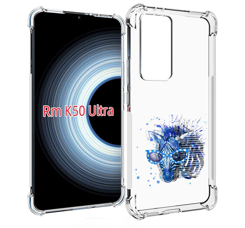 

Чехол MyPads расплывчатая зебра для Xiaomi 12T / Redmi K50 Ultra, Прозрачный, Tocco