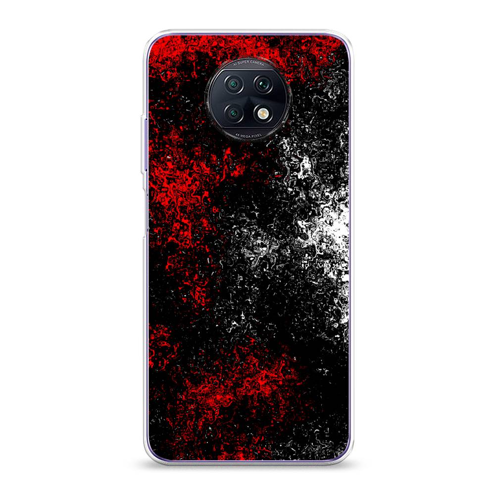 

Чехол на Xiaomi Redmi Note 9T "Монотипия", Красный;черный;белый, 39650-3