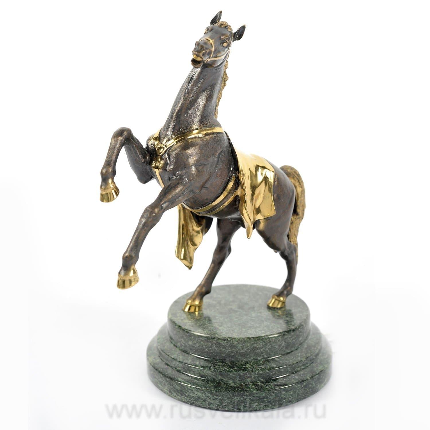 фото Бронзовая статуэтка «конь» nobrand