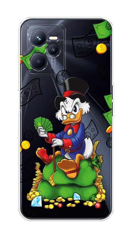 

Чехол на Realme C35 "Scrooge Richness", Черный;синий;зеленый, 259250-1