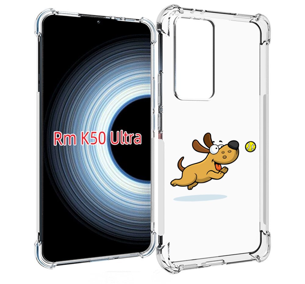 

Чехол MyPads пёсик для Xiaomi 12T / Redmi K50 Ultra, Прозрачный, Tocco