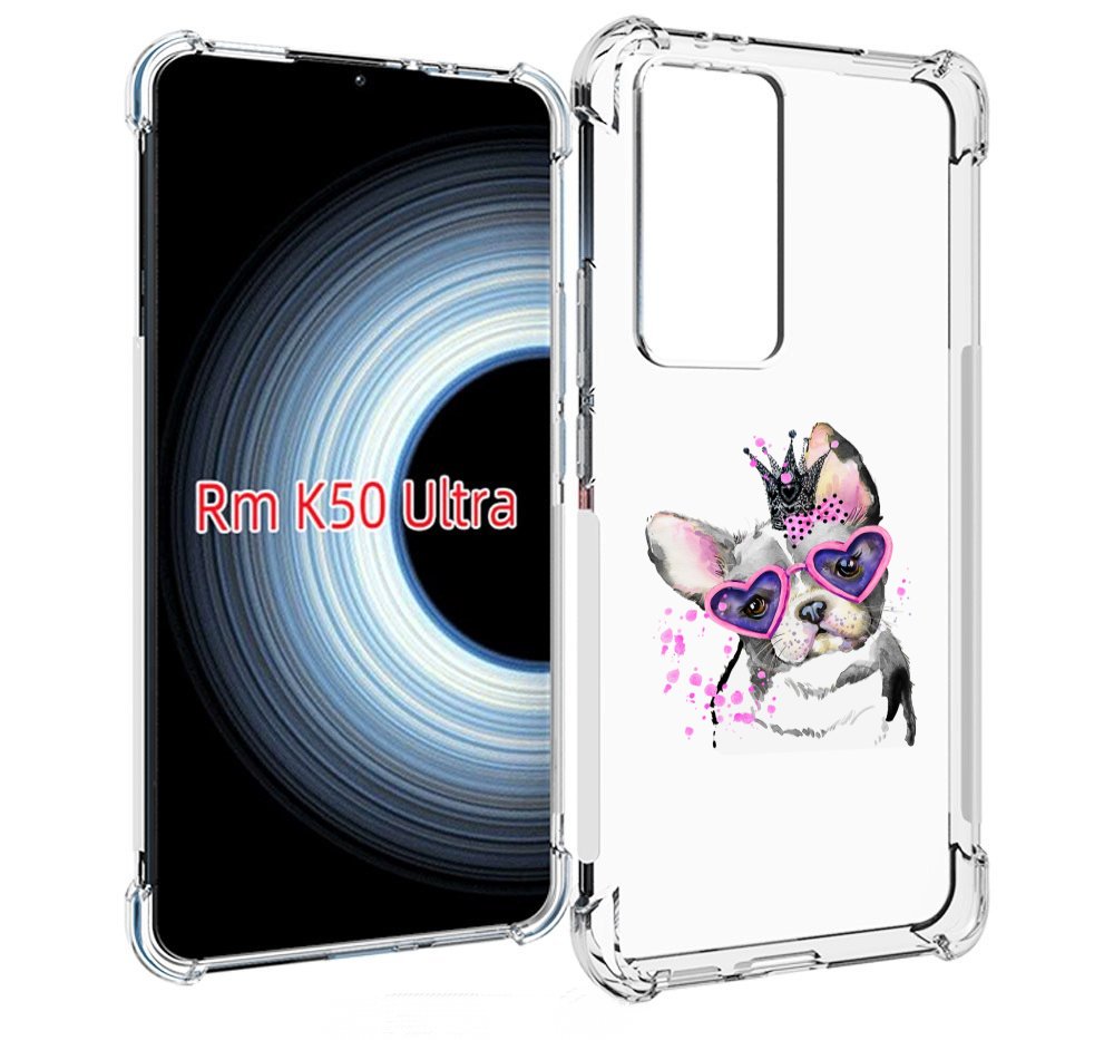 

Чехол MyPads принцесса для Xiaomi 12T / Redmi K50 Ultra, Прозрачный, Tocco