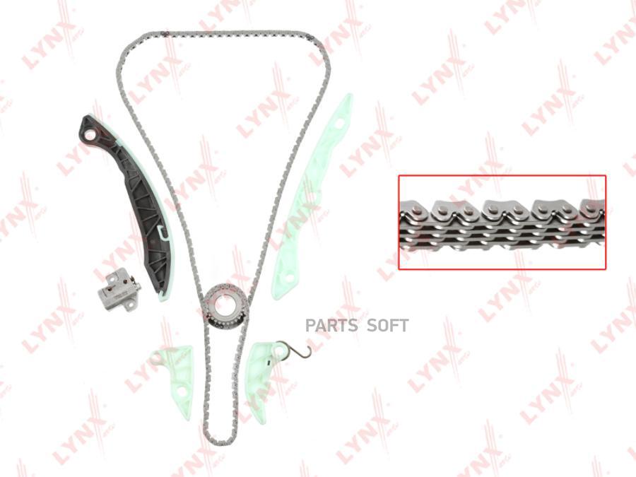 

TK-0176 рем.к-кт цепи ГРМ Mitsubishi ASX/Lancer/Outlander 1.8-2.0 06>