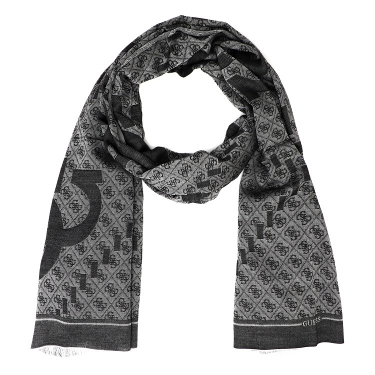 

Палантин мужской Guess AM9366POL03 черный, 80х180 см, AM9366POL03