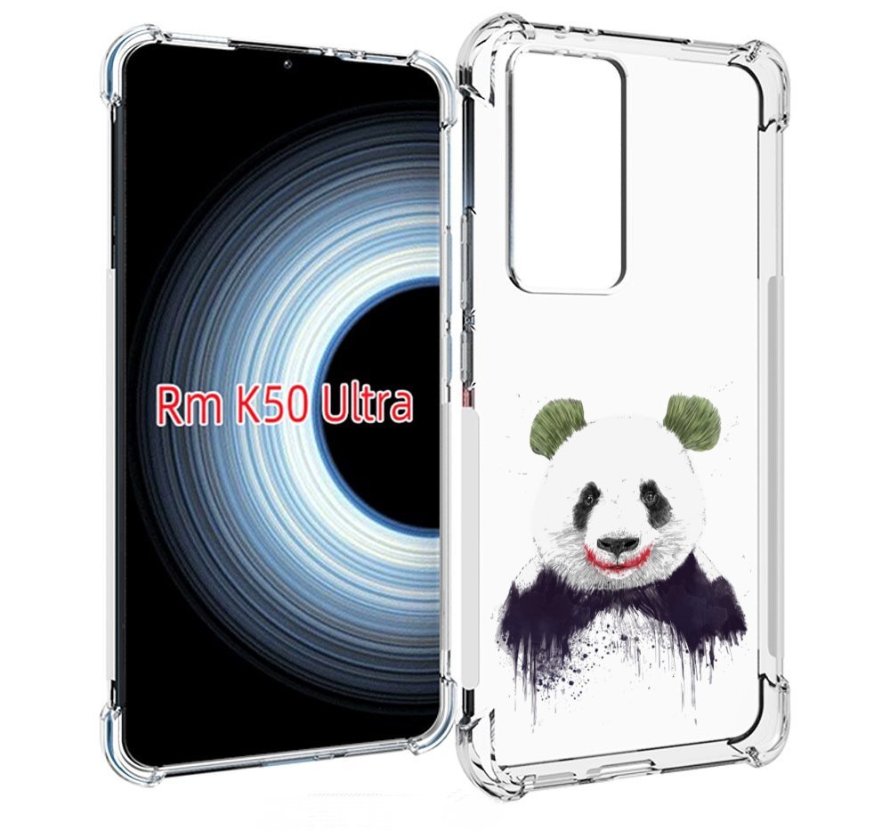 

Чехол MyPads панда джокер для Xiaomi 12T / Redmi K50 Ultra, Прозрачный, Tocco