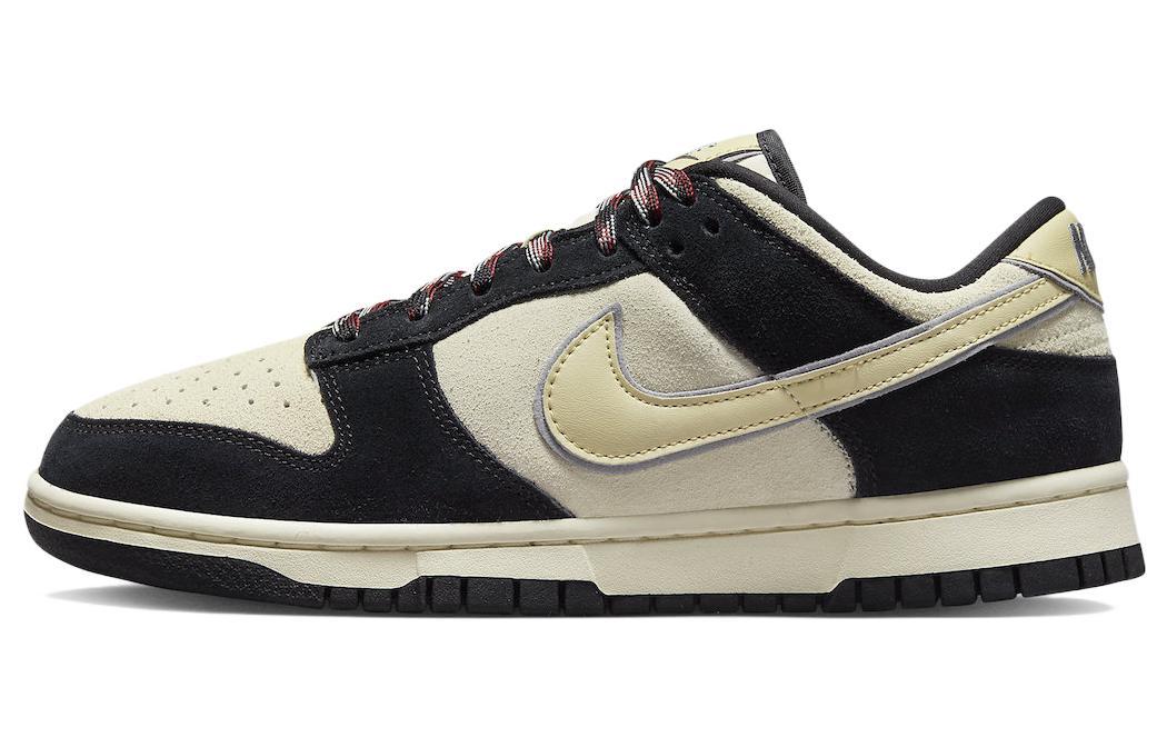 

Кеды унисекс Nike Dunk Low LX Black Suede бежевые 36 EU, Бежевый, Dunk Low LX Black Suede