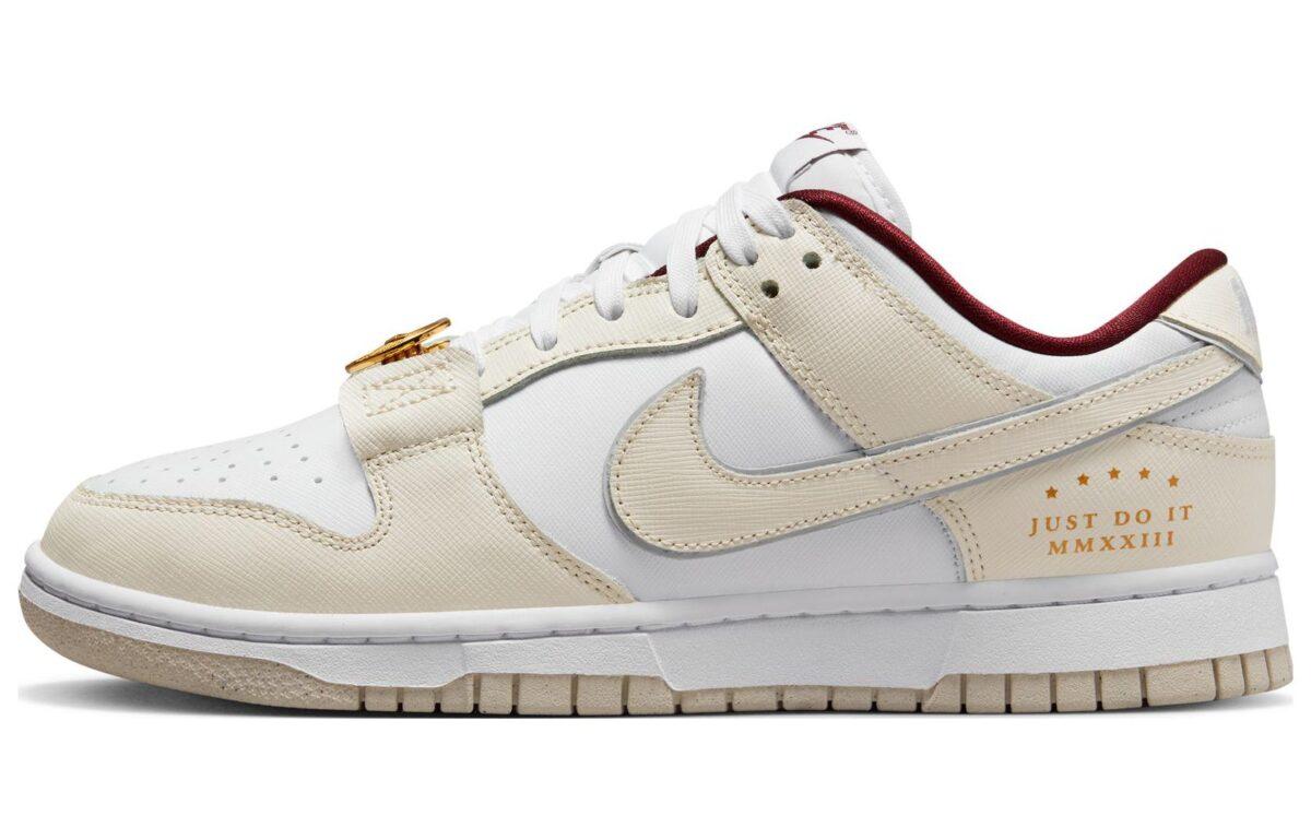 

Кеды унисекс Nike Dunk Low белые 38 EU, Белый, Dunk Low