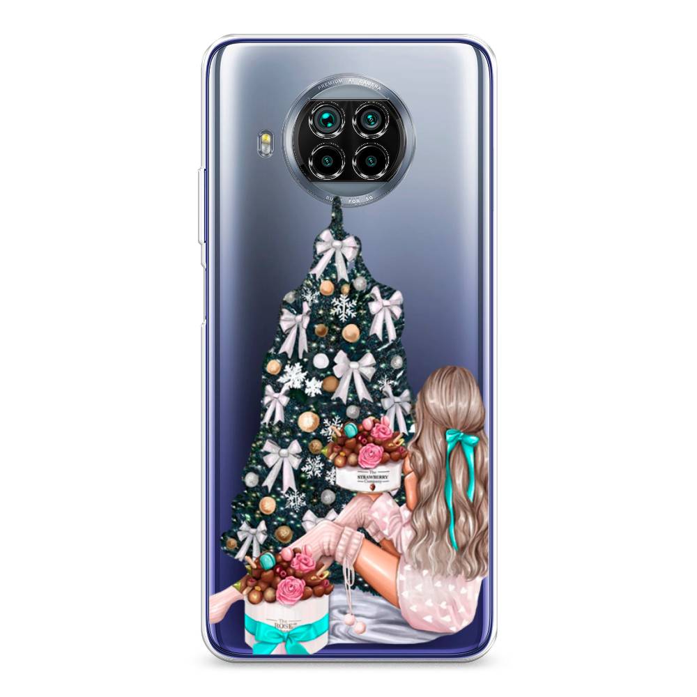 

Чехол на Xiaomi Mi 10T Lite "New Year", Зеленый;бежевый;голубой, 39150-5