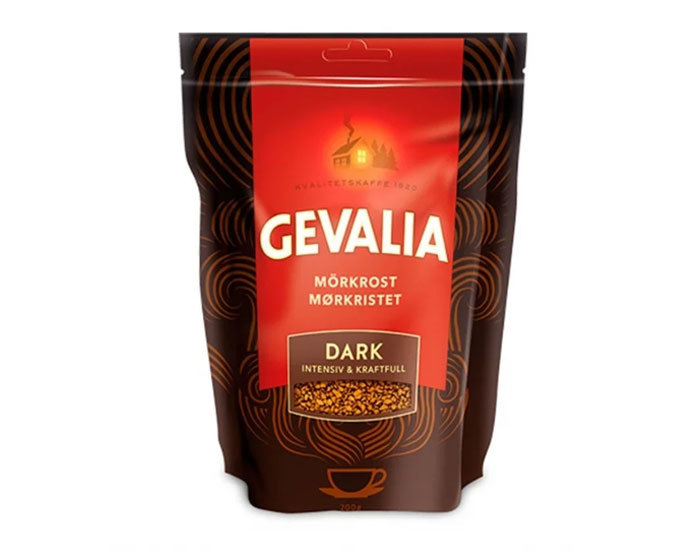 Кофе растворимый Gevalia Morkrost Dark, 200 г