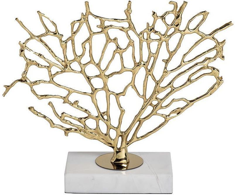 фото Статуэтка дерево (золотой) размер: 21*22*7 см garda decor