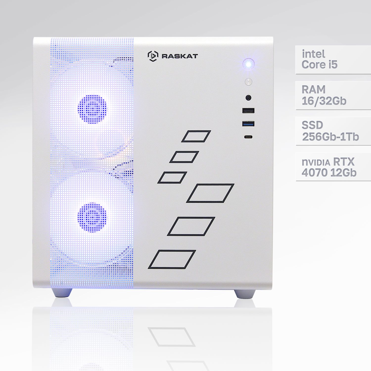 

Компьютер Raskat Strike 520, White, Strike 520, White