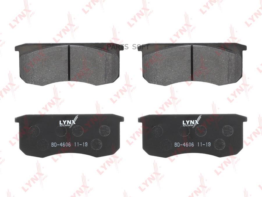 

Колодки пер.UAZ HUNTER (31519) 04-13/PATRIOT 04=> LYNXauto bd4606