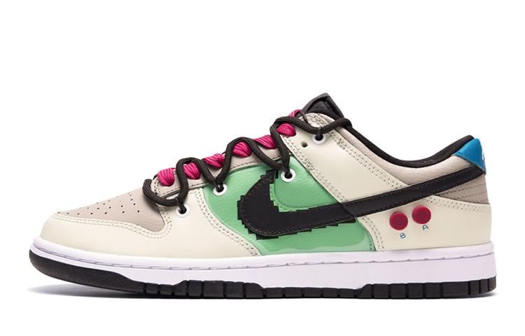 

Кеды унисекс Nike Dunk Low GAMEBOY GS бежевые 39 EU, Бежевый, Dunk Low GAMEBOY GS
