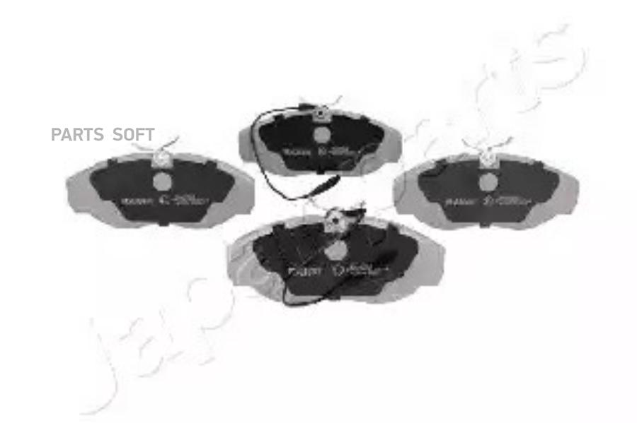 

Колодки тормозные CITROEN JUMPER/FIAT DUCATO/PEUGEOT BOXER 94-99 пере JAPANPARTS PA-0056AF