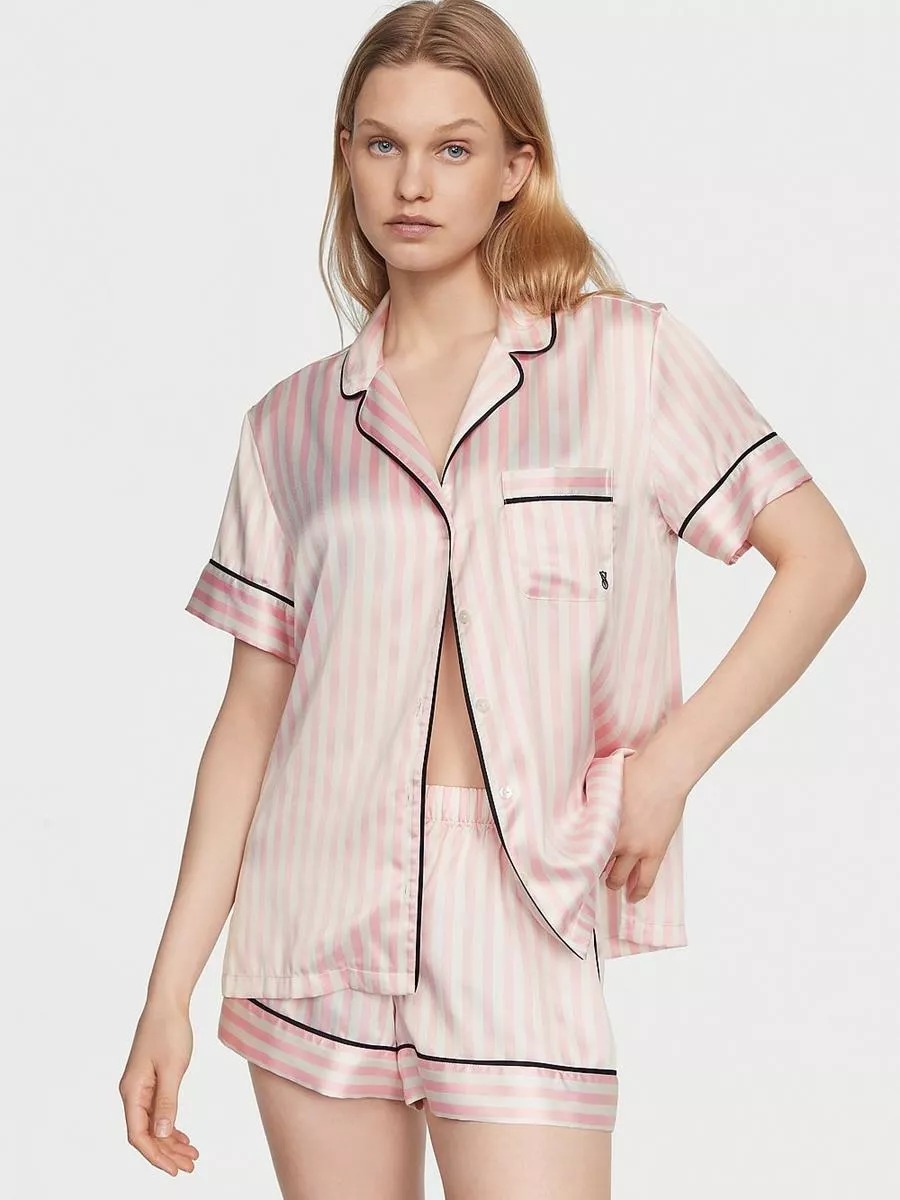 

Пижама женская Victoria's Secret 26604541-1 розовая M, Розовый, 26604541-1