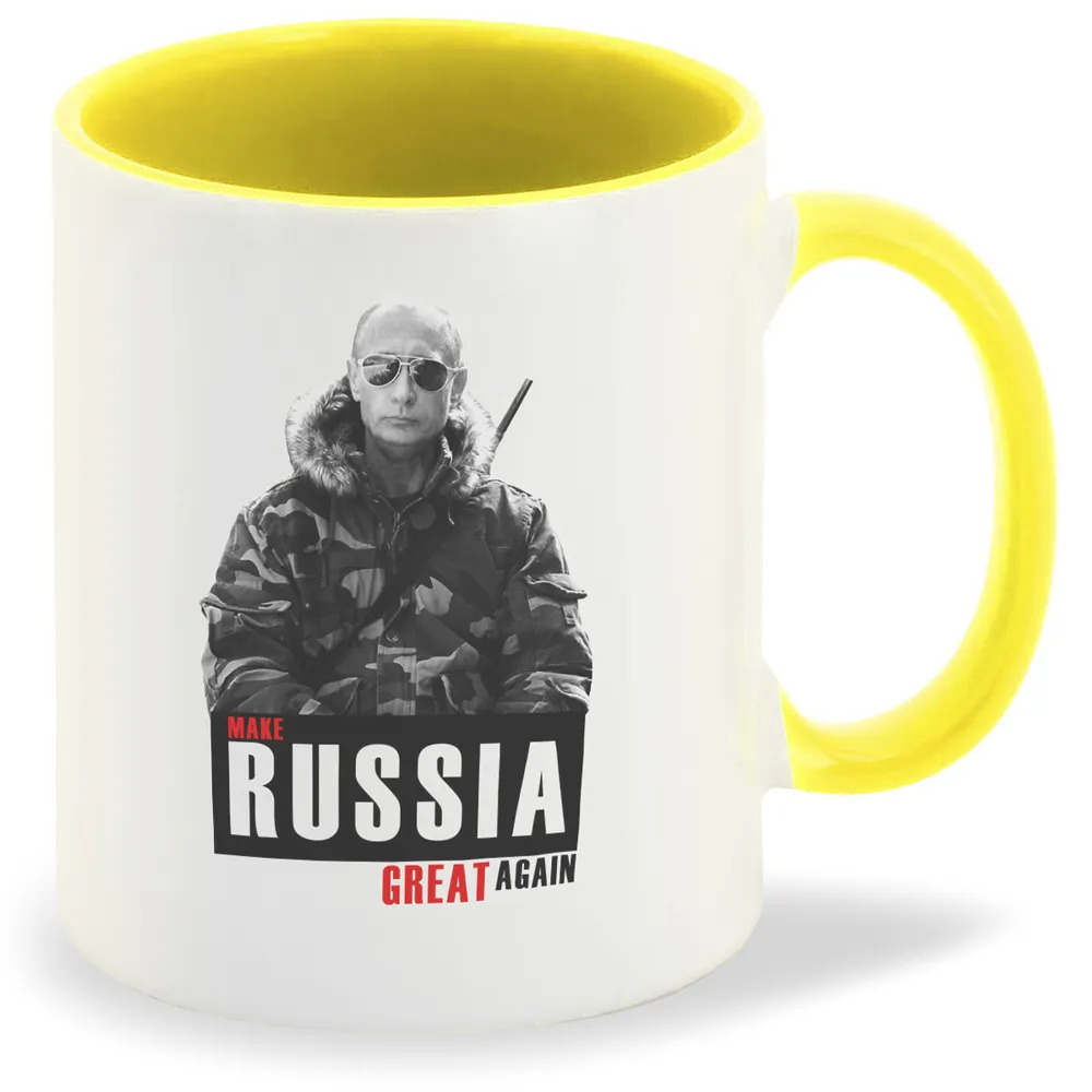 

Кружка CoolPodarok ПриколПутин make Russia great again