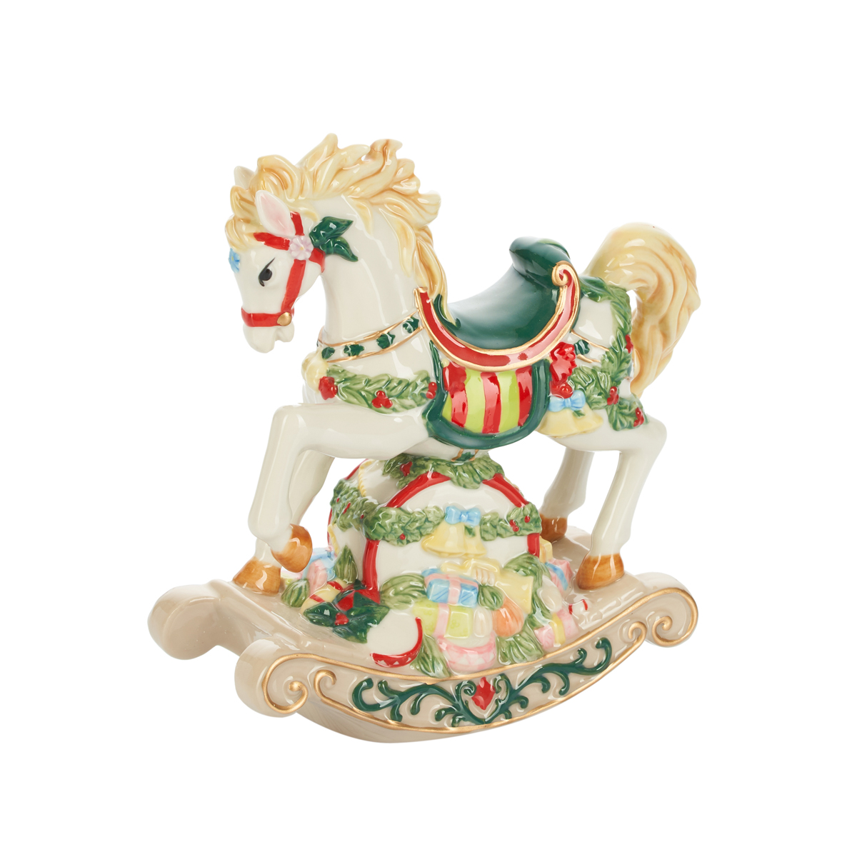 фото Статуэтка музыкальная gipfel rocking horse 41518 17x8x20 см nobrand