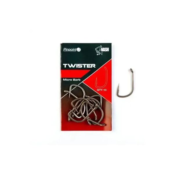 

Крючки Nash Twister Hooks 10шт Size 2