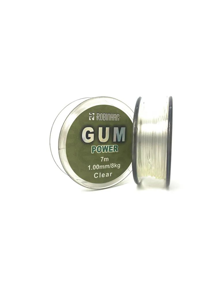 

Фидерная резина ROBINHAN Power Gum 7м 1.0мм/8кг Clear