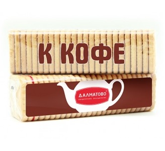 

Печенье Далматово К кофе сахарное с ароматом топленого молока 280 г