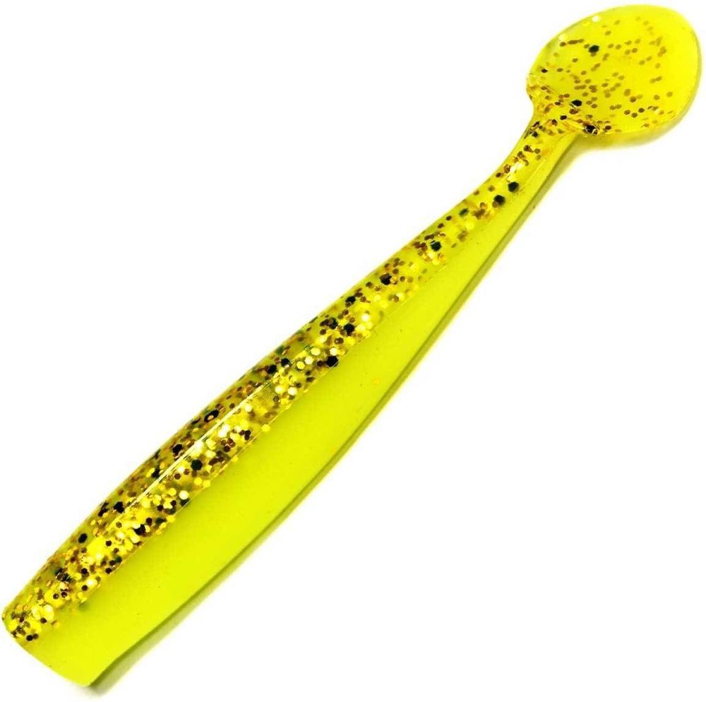 

Kosadaka Приманка силиконовая (мягкая) KOSADAKA SHAKER (Skr80-ELG / 3,2" / ELG), Желтый