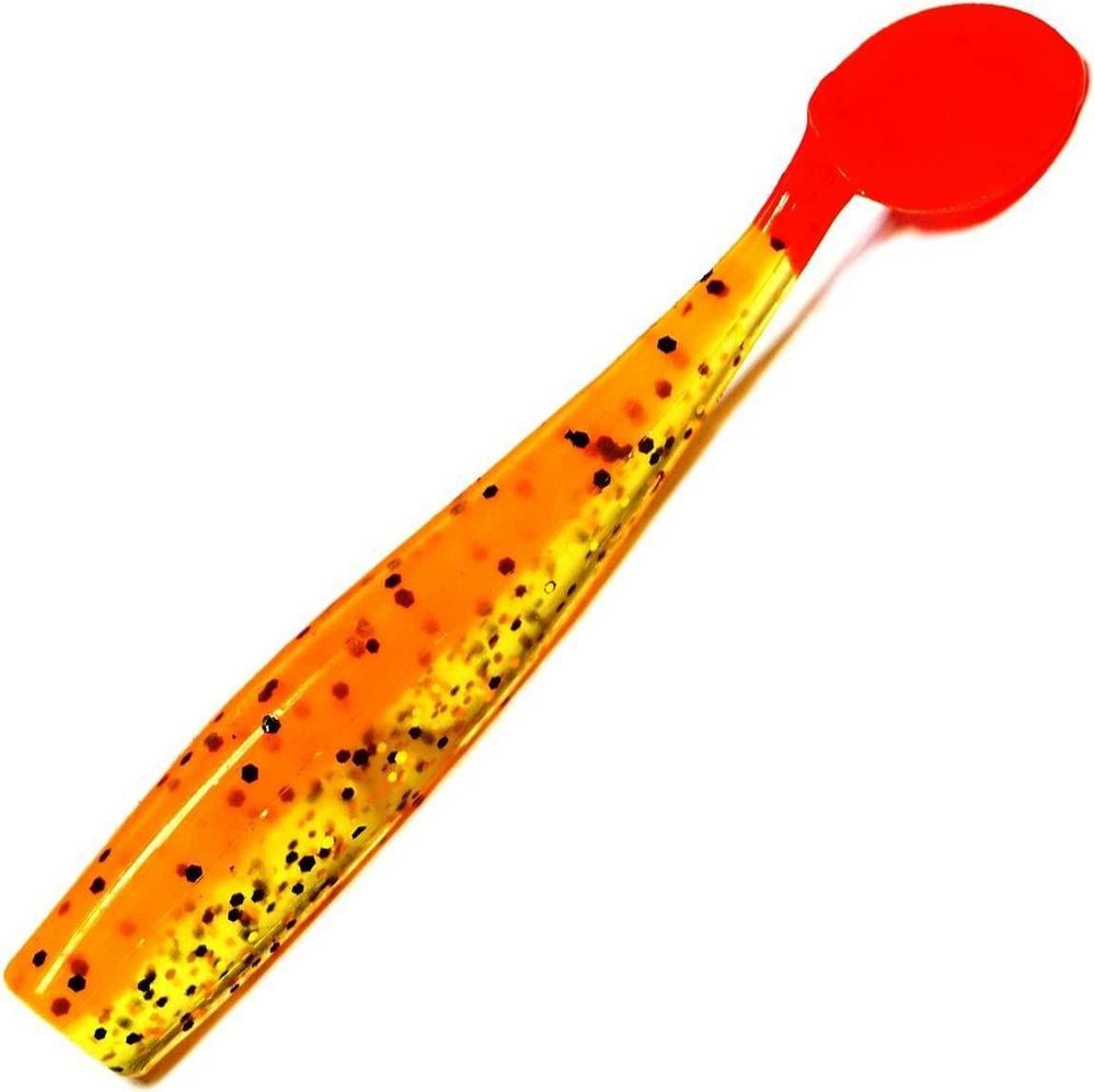 

Kosadaka Приманка силиконовая (мягкая) KOSADAKA SHAKER (Skr80-AX / 3,2" / AX), Оранжевый;красный