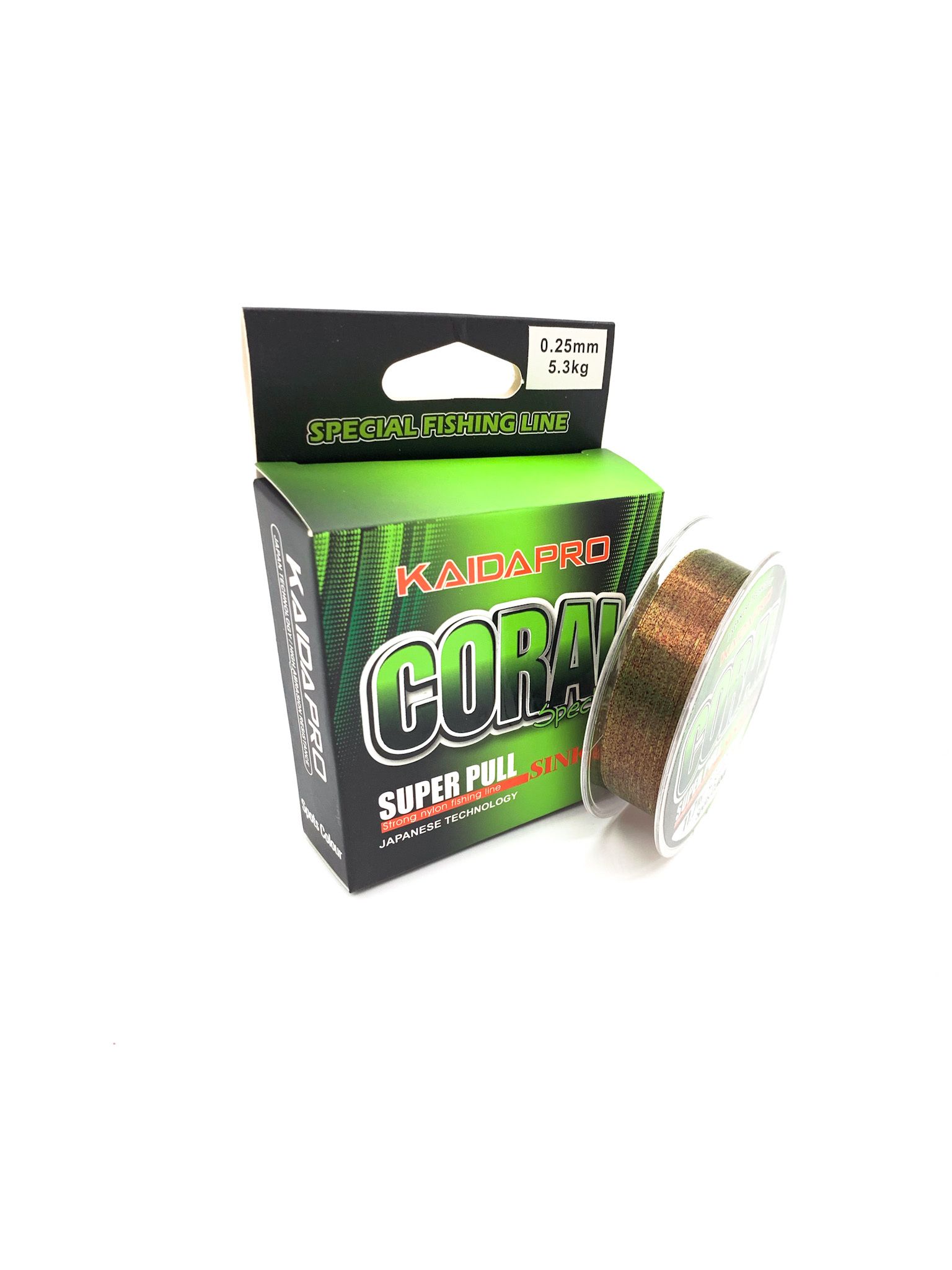 

Леска Kaida Pro CORAL 100м 0.40мм 10.5кг 23.1lb