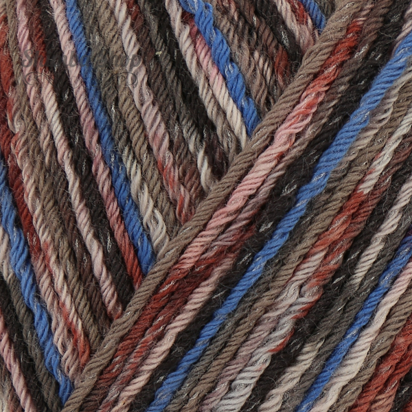 

Пряжа Regia Cotton Color, Коттон Колор, MEZ, 9801621, цвет 02410, Around The World, Разноцветный, paris color (париж) бежевый/голубой/бордовый, 02410