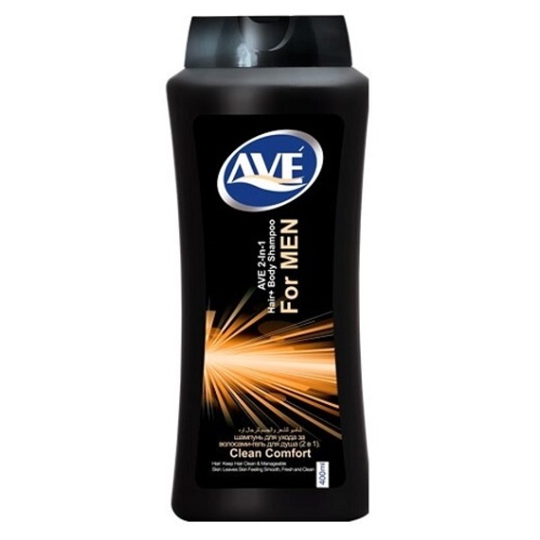 Шампунь-гель для тела Ave for Men Clean comfort, 400 мл