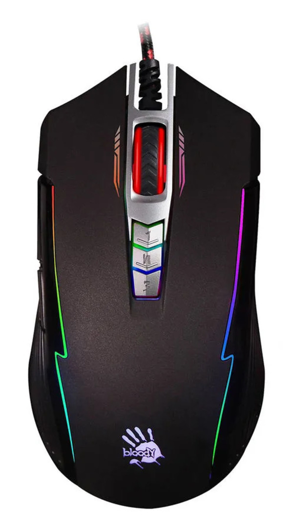 

Игровая мышь A4Tech Bloody P93 Light Strike Black, Bloody P93 Light Strike