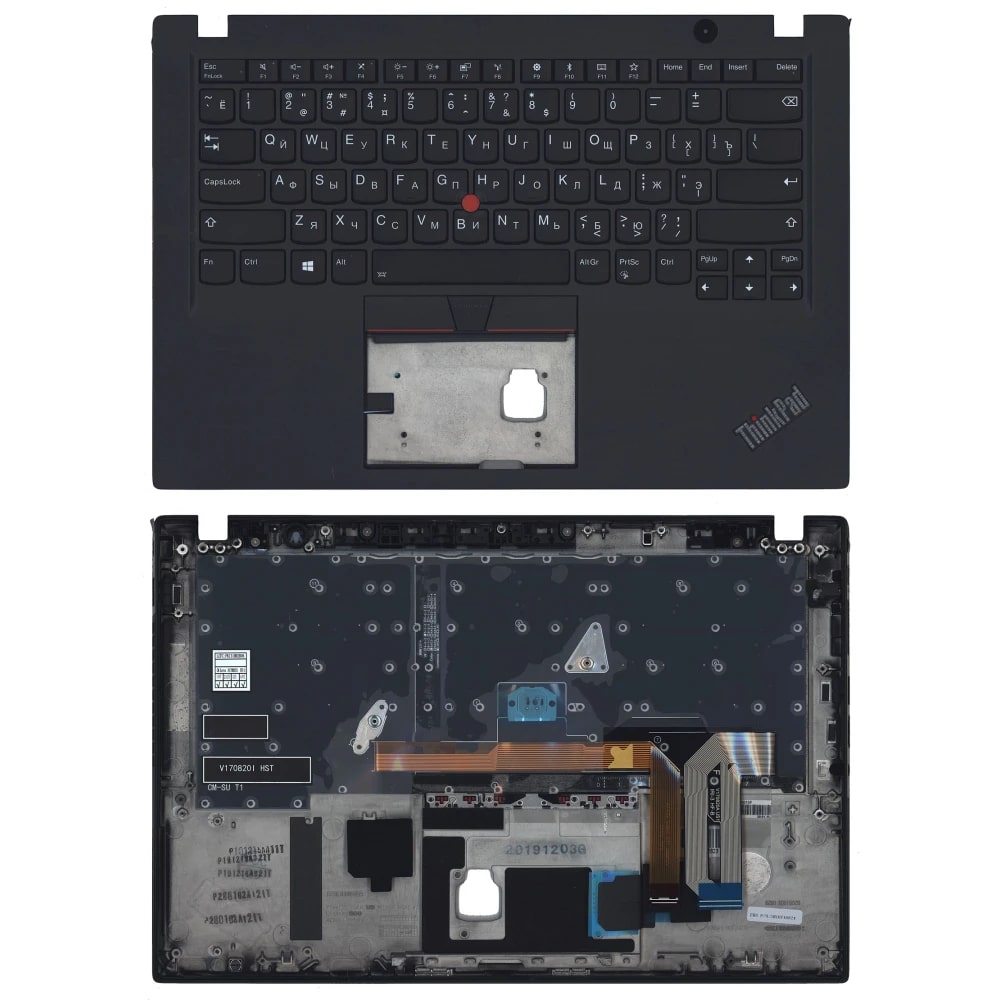 

Клавиатура для ноутбука Lenovo ThinkPad T495s топкейс