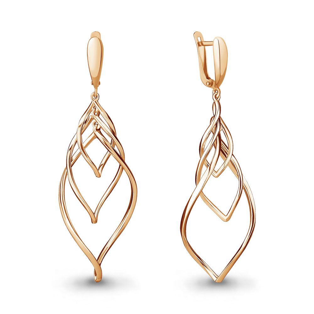 

Серьги из серебра Aquamarine 32055_925_з, 32055_925_з