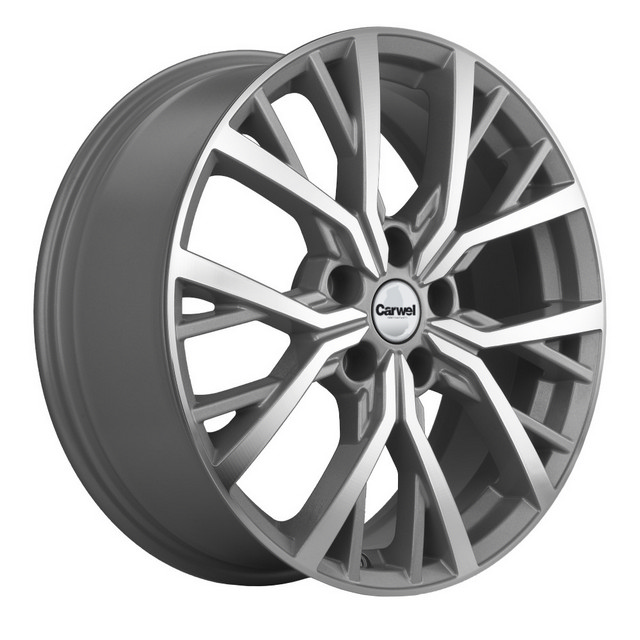 

Колесный диск Carwel Тур 1806 (AST) 7xR18 ET37 5*114.3 D66.5, Серебристый