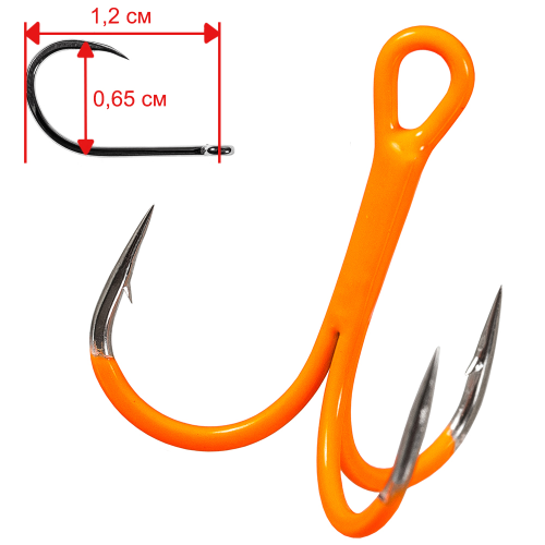 Крючки Flagman F36 Orange №10 (5шт.)