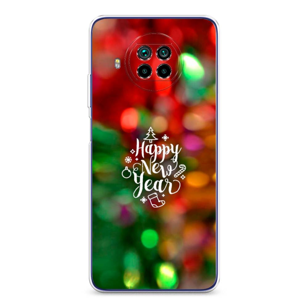 

Чехол на Xiaomi Mi 10T Lite "Новый Год на елке", Зеленый;красный;желтый, 39150-5