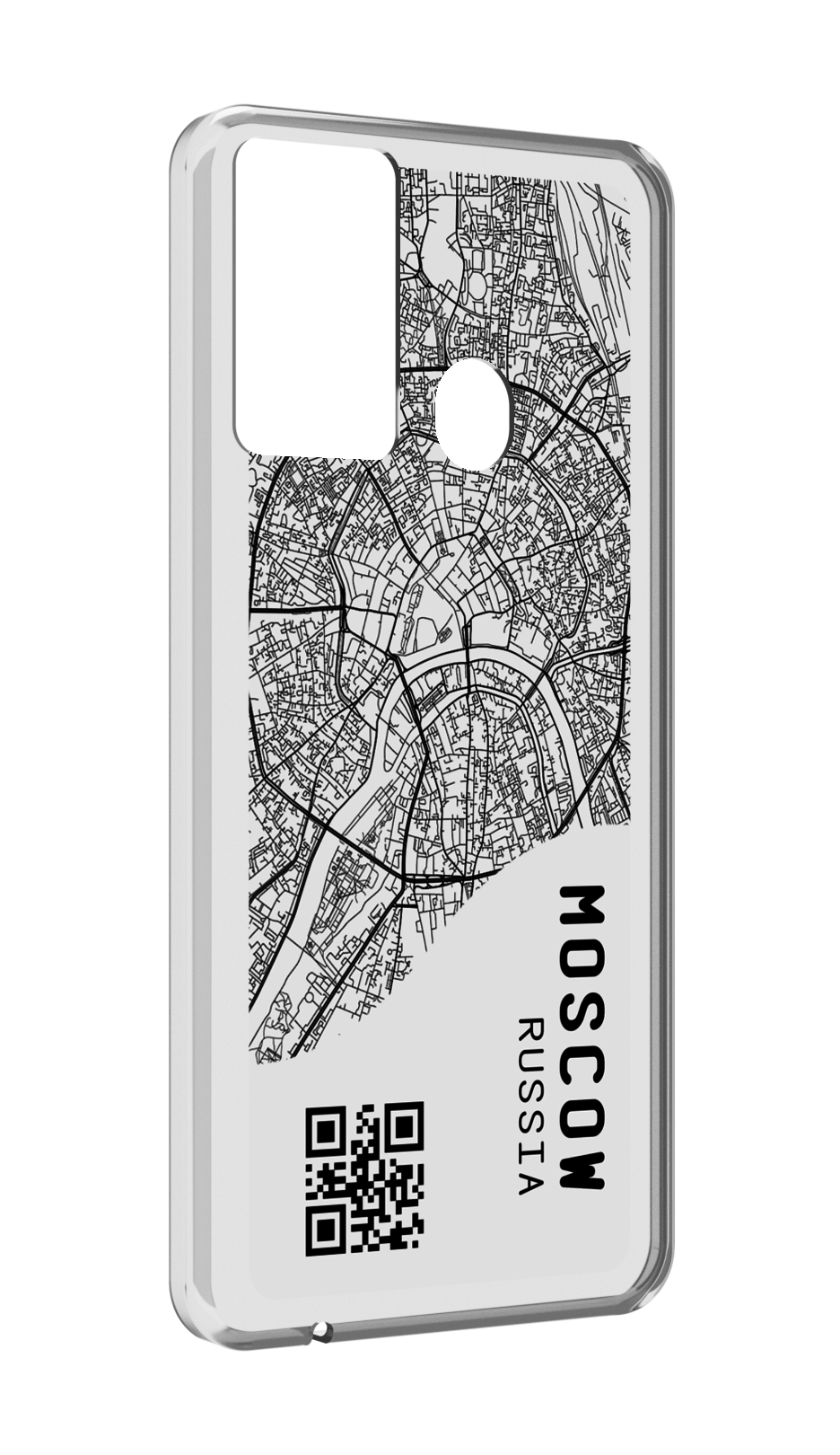 

Чехол MyPads схема-москва для Itel P37/Itel Vision 2S, Прозрачный, Tocco