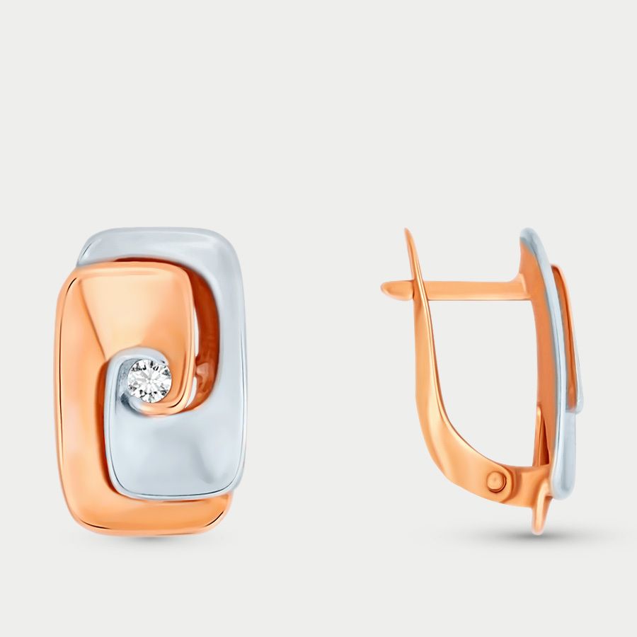 

Серьги из золота с фианитом GOLD CENTER 1200268, 1200268