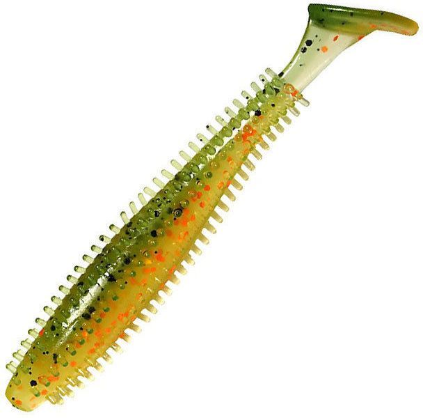 

Приманка силиконовая (мягкая) Виброхвост KOSADAKA SPIKEY SHAD (SSH-090-BOT/3,6"/BOT), Зеленый
