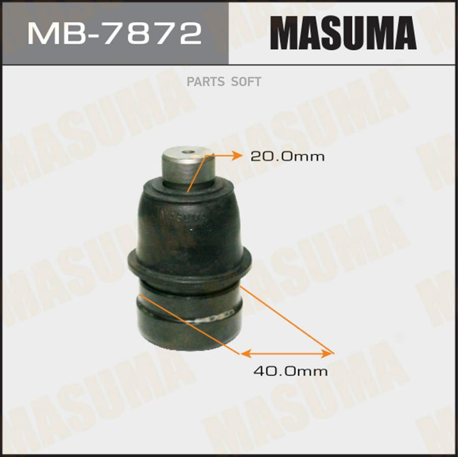 

Mb-7872_опора шаровая нижняя mitsubishi outlander 2.0/2.4 02>