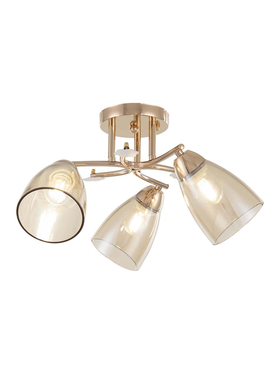 

Потолочная люстра Arte Perfetto Luce 333202573FGWH 3хE27х40W
