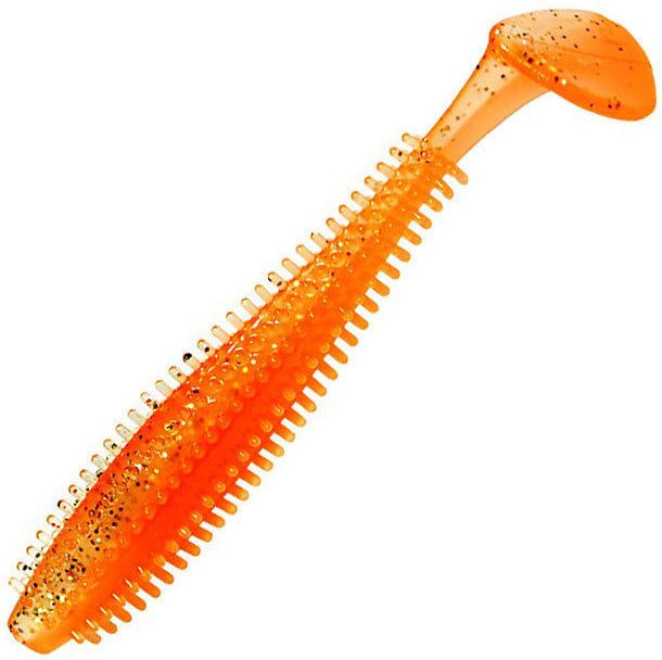 

Приманка силиконовая (мягкая) Виброхвост KOSADAKA SPIKEY SHAD (SSH-120-ORG/4,8"/ORG), Оранжевый