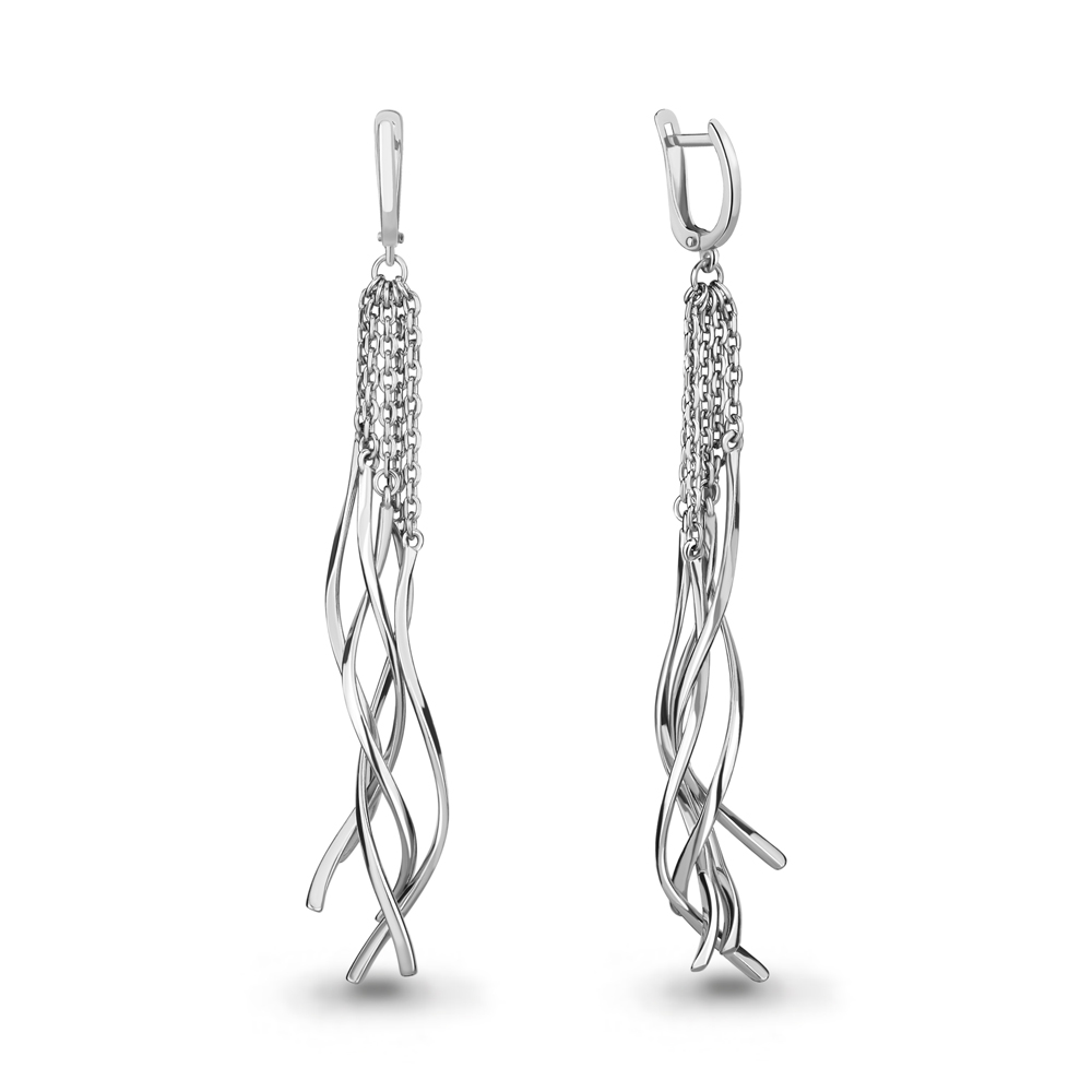 

Серьги из серебра Aquamarine 32049_925_р, 32049_925_р
